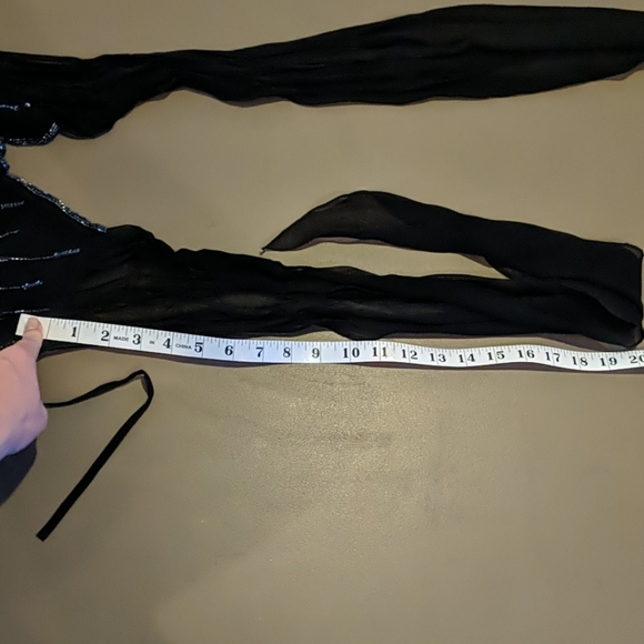 NWT Beaded Halter Wrap Top - Picture 16 of 16